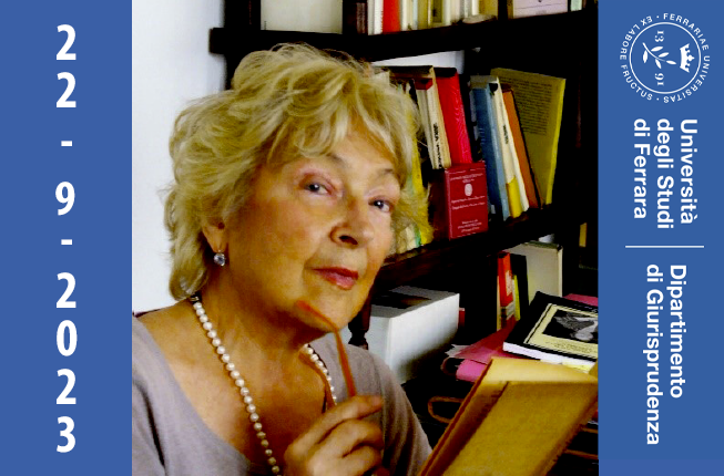Collegamento a LORENZA CARLASSARE, UN ANNO DOPO