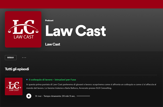 Collegamento a LawCast