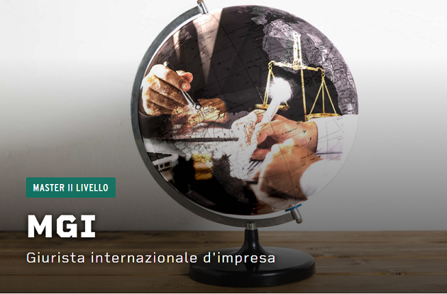 Collegamento a Master in GIURISTA INTERNAZIONALE D'IMPRESA 2023-2024